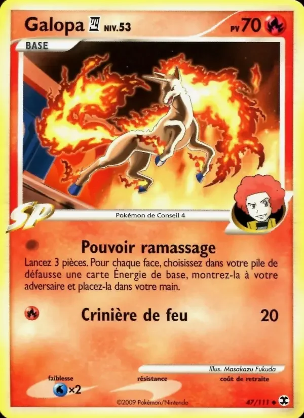 Carte Pokémon Galopa Niv. 53 — Rivaux Émergeants