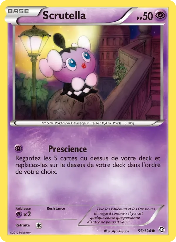 Carte Pokémon Scrutella — Dragons Exaltés