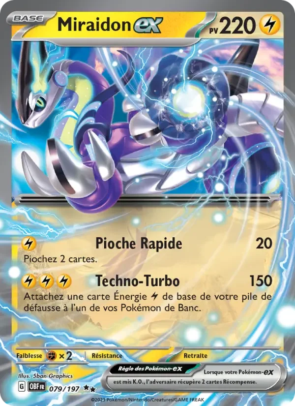 Carte Miraidon-ex