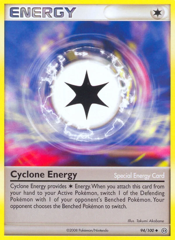 Carte Énergie Cyclone