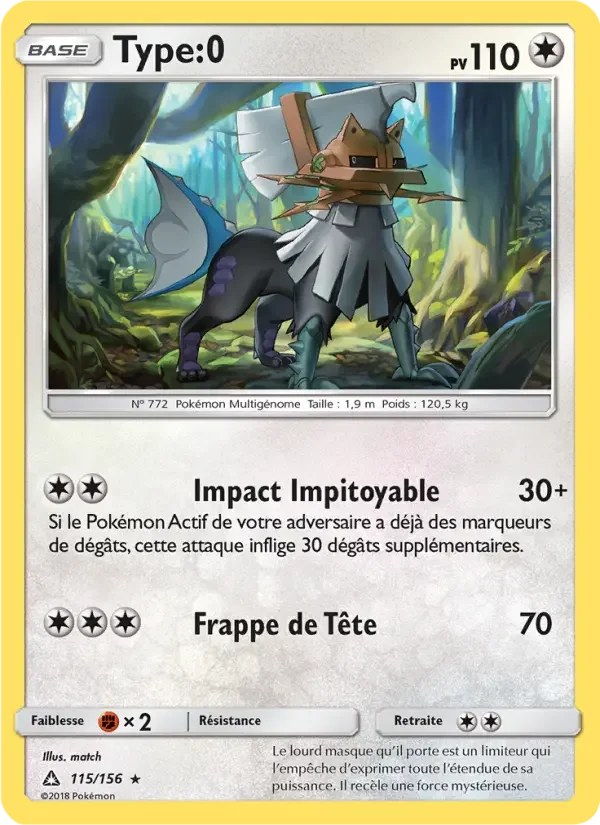 Carte Pokémon Type:0 — Ultra-Prisme