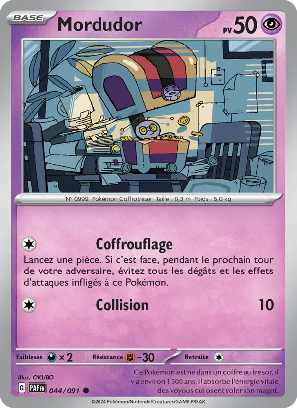 Carte Pokémon Mordudor — Destinées de Paldea