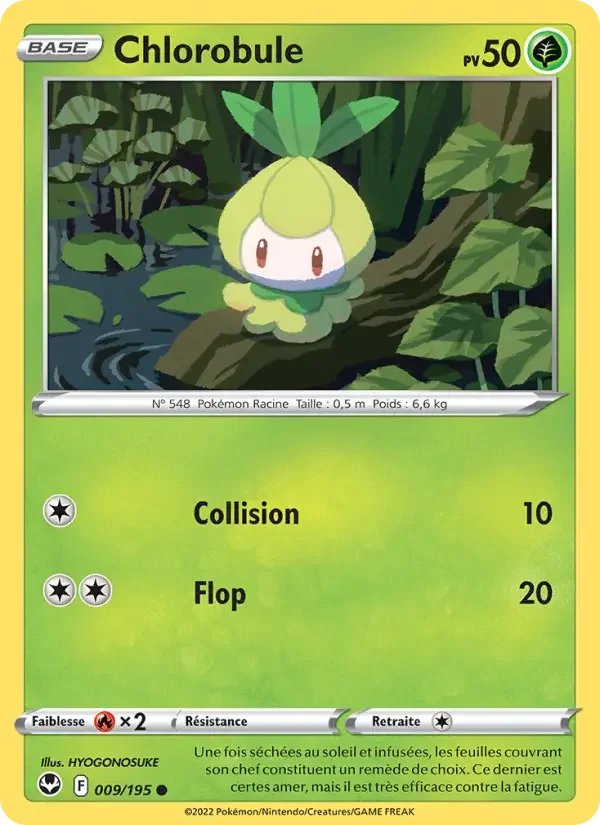 Carte Chlorobule
