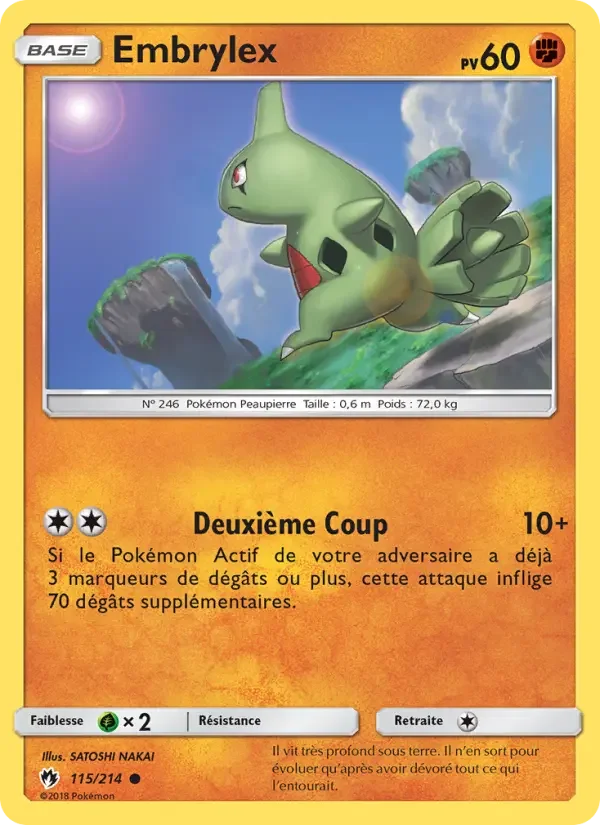 Carte Embrylex
