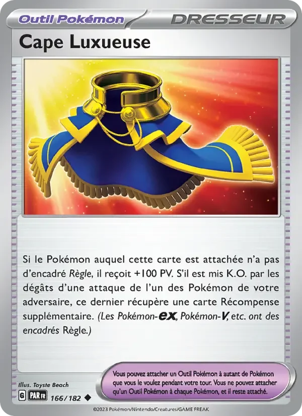 Carte Pokémon Cape Luxueuse — Faille Paradoxe