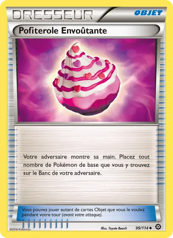 Carte Pofiterole Envoûtante