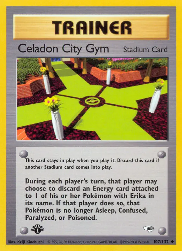 Carte Celadon City Gym
