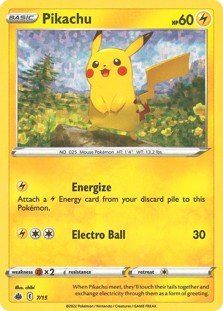 Carte Pikachu