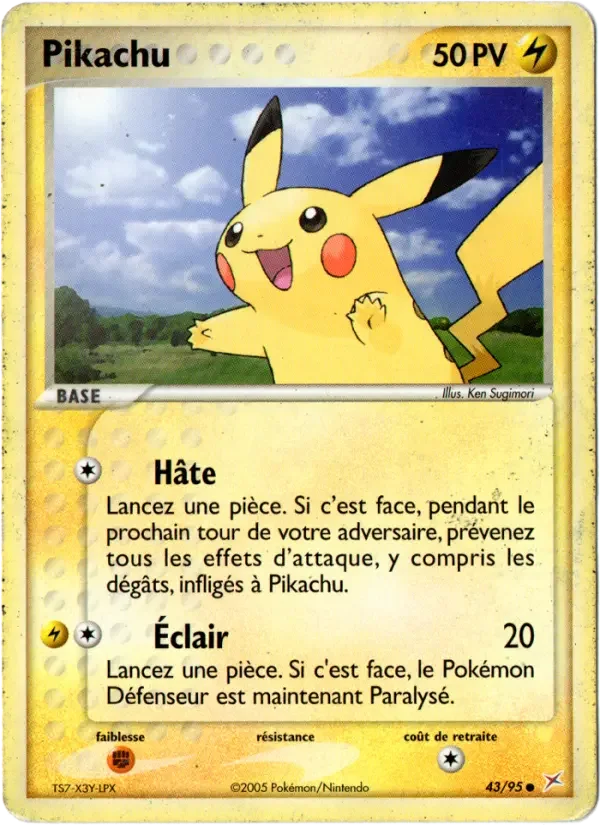 Carte Pikachu