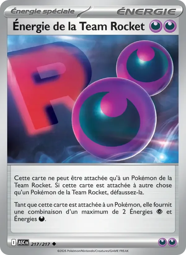 Carte Énergie de la Team Rocket