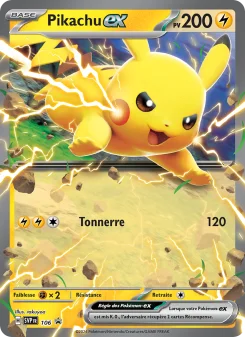 Carte Pikachu-ex