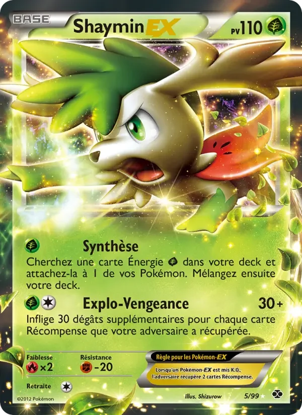 Carte Shaymin-EX