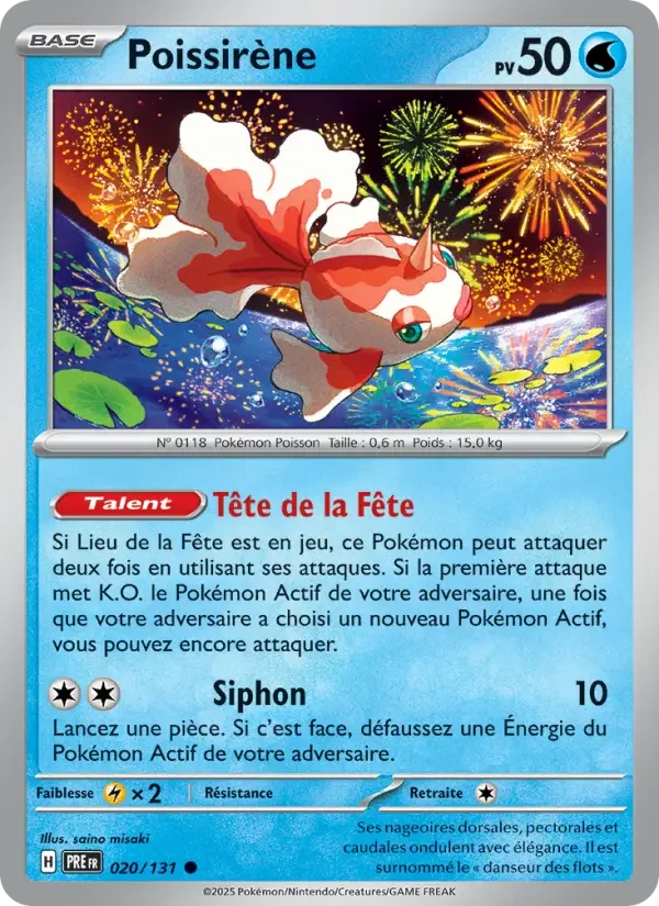 Carte Poissirène