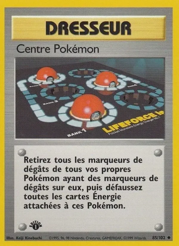 Carte Centre Pokémon