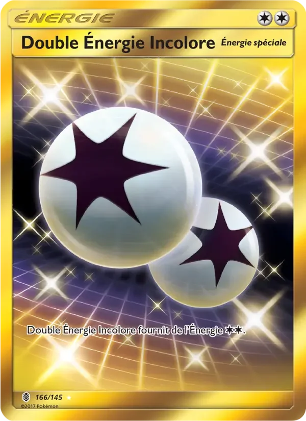 Carte Double Énergie Incolore