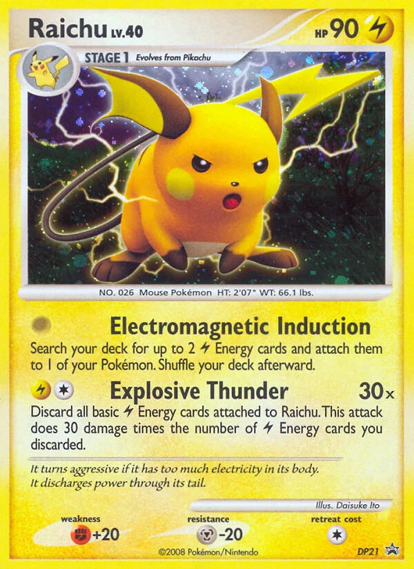 Carte Raichu