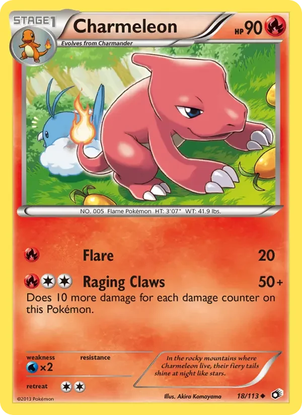 Carte Charmeleon