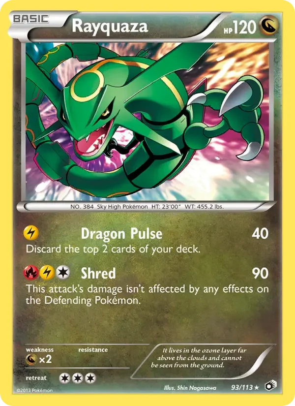 Carte Rayquaza
