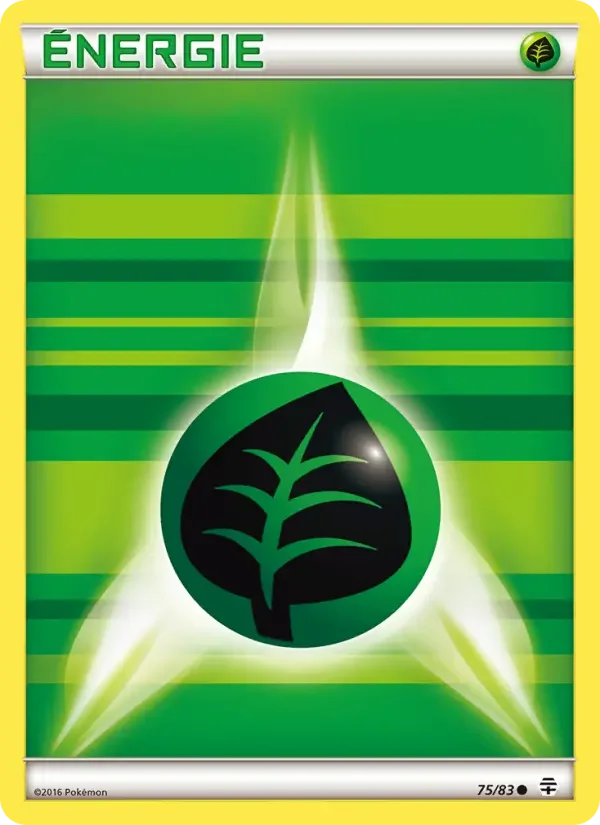 Carte Énergie Grass de base