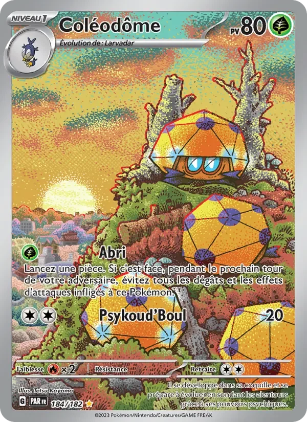 Carte Pokémon Coléodôme — Faille Paradoxe