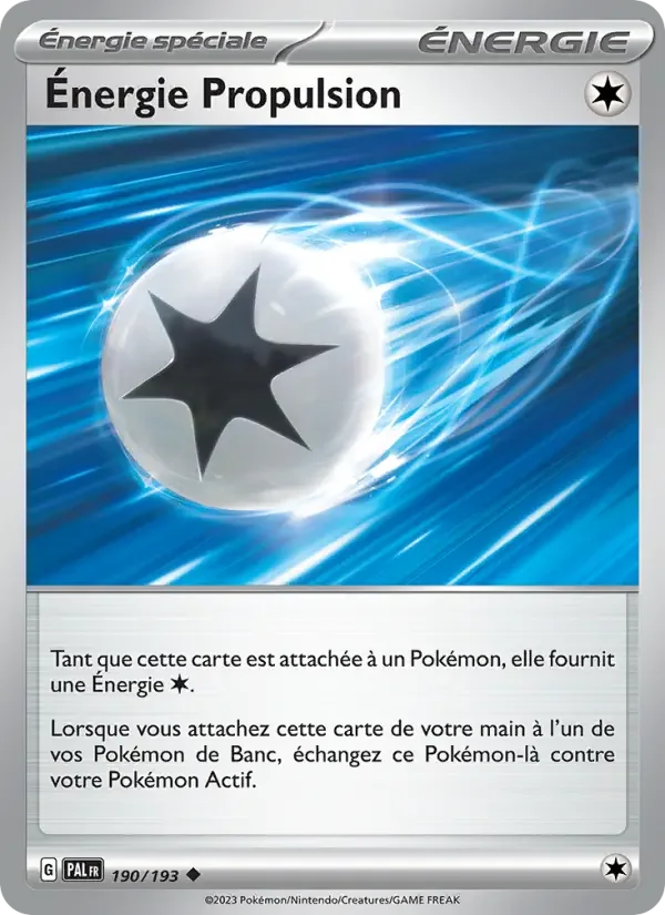 Carte Énergie Propulsion