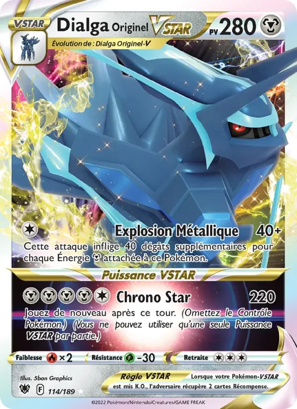 Carte Dialga Originel VSTAR