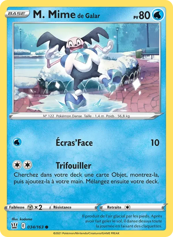 Carte M. Mime de Galar