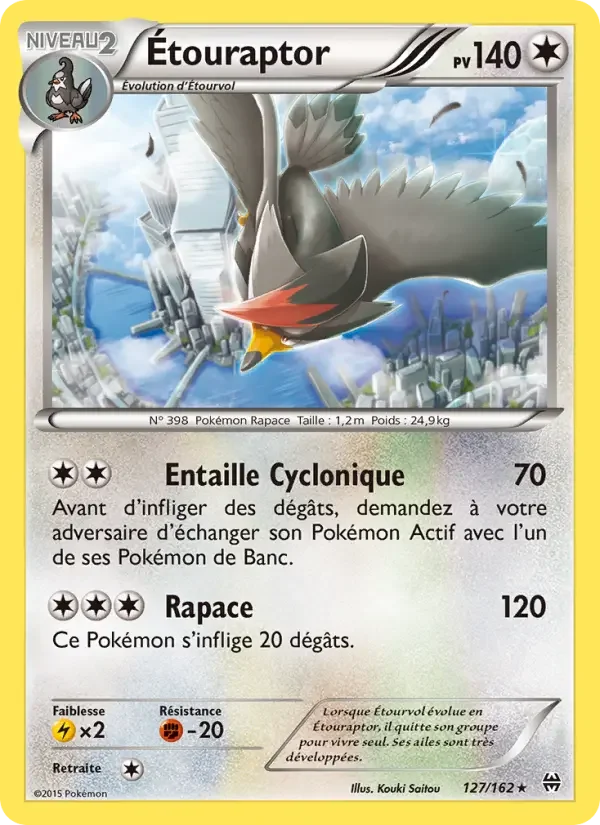 Carte Étouraptor