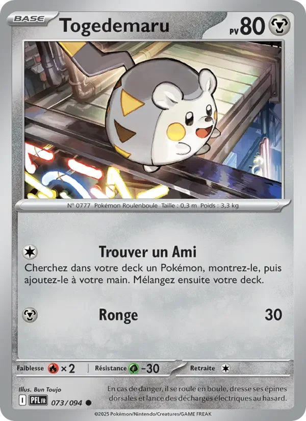 Carte Togedemaru