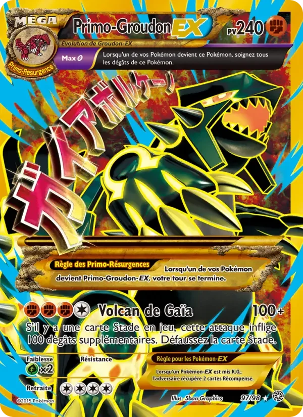 Carte Primo-Groudon EX