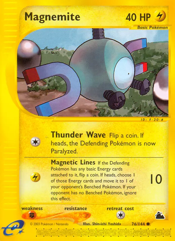 Carte Pokémon Magnéti — Skyridge