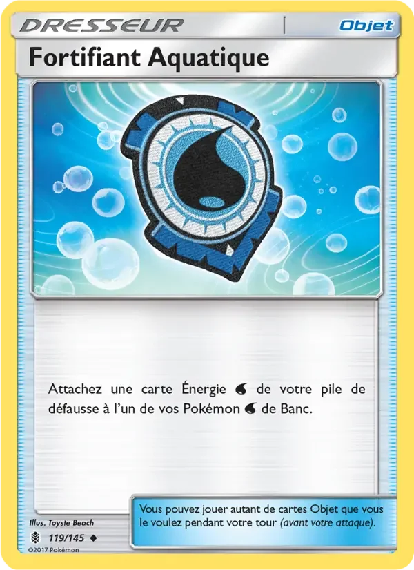 Carte Fortifiant Aquatique