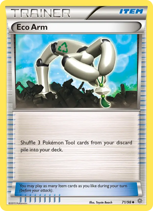 Carte Pokémon Eco Arm — Promos X&Y