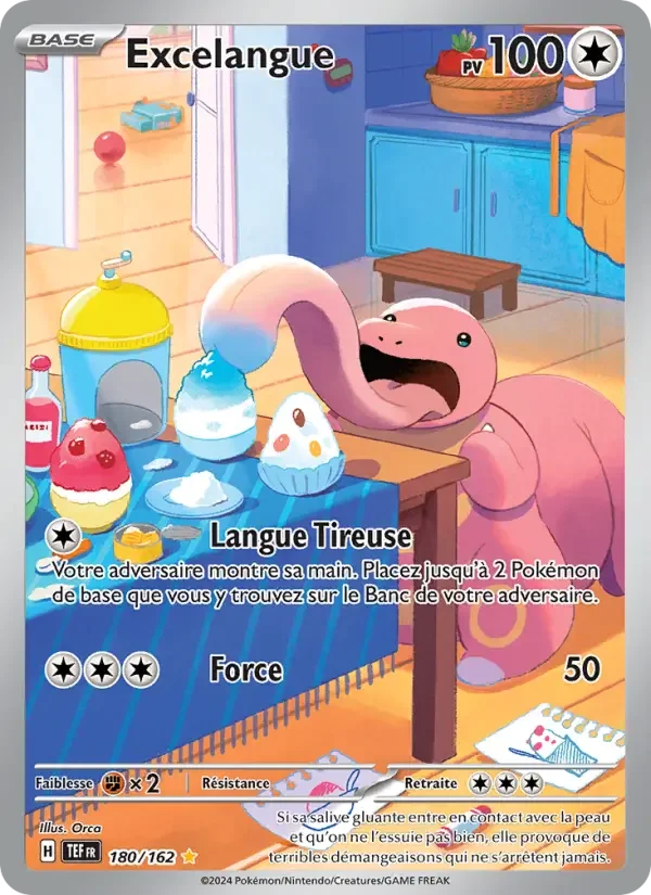 Carte Pokémon Excelangue — Forces Temporelles