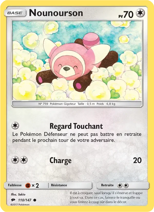 Carte Nounourson