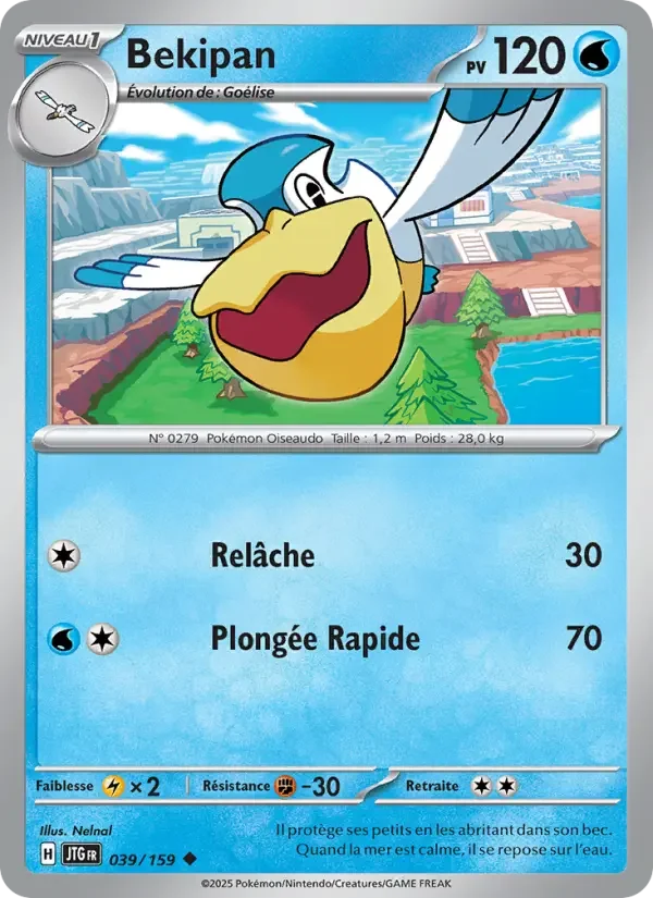 Carte Pokémon Bekipan — Aventures Ensemble