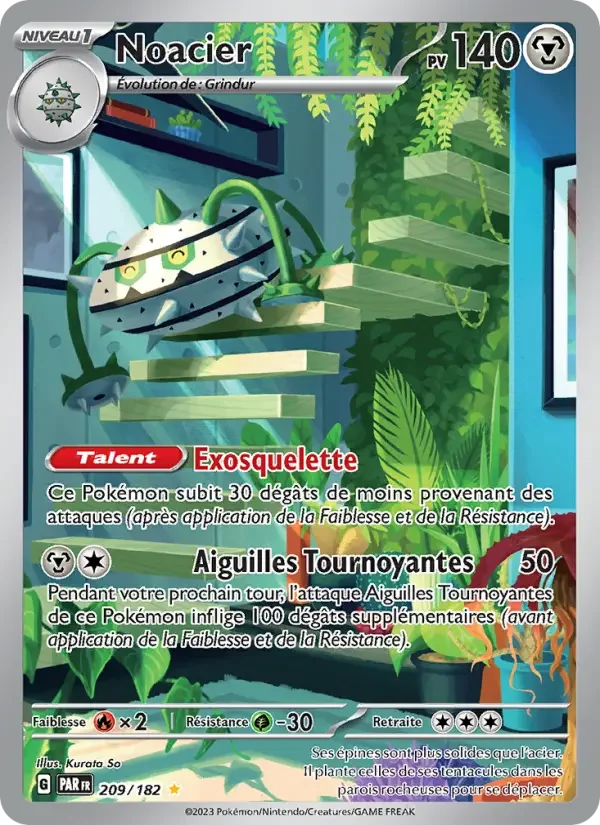 Carte Pokémon Noacier — Faille Paradoxe