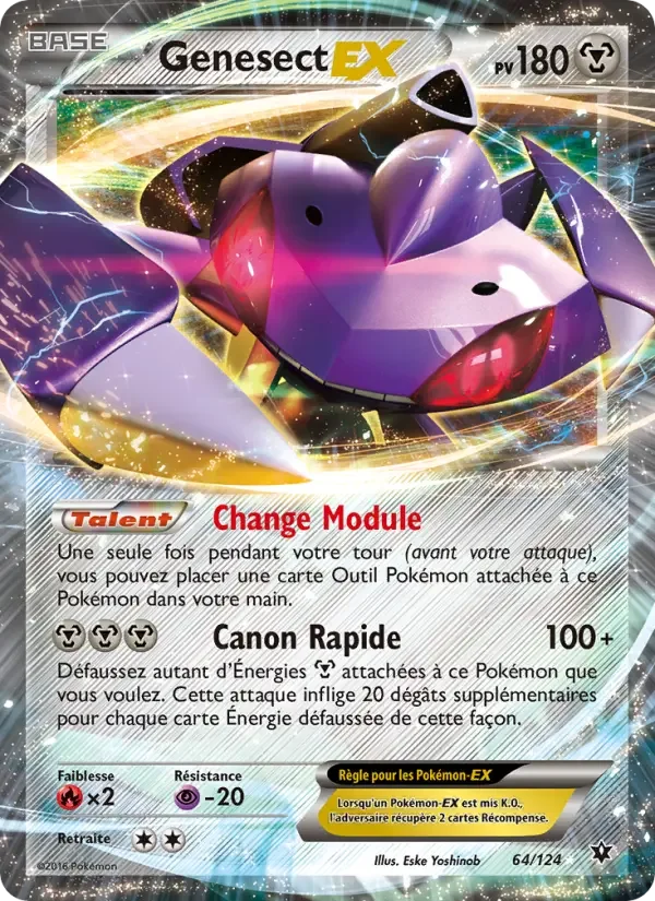 Carte Genesect EX