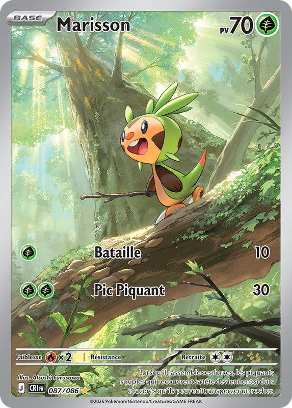 Carte Pokémon Marisson — Chaos Ascendant