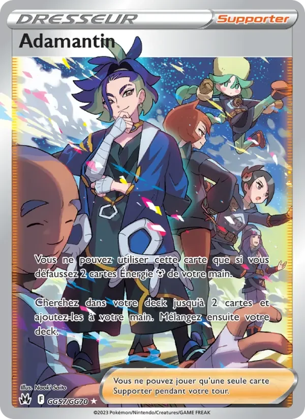Carte Pokémon Adamantin — Zénith Suprême