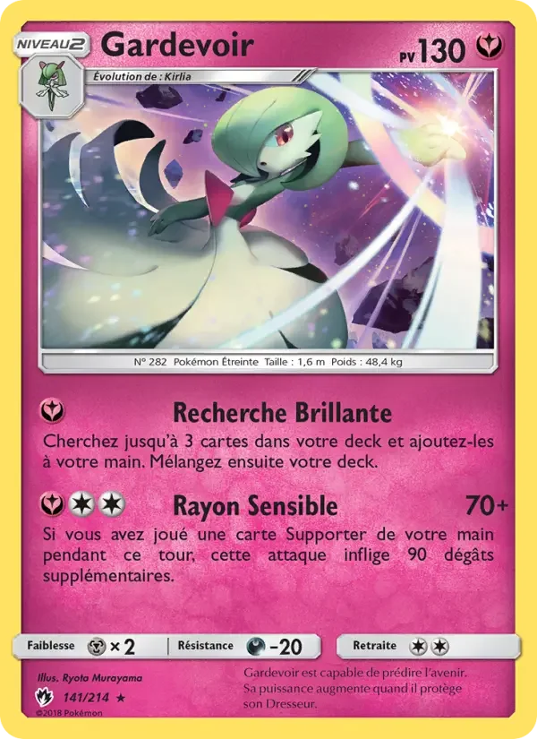 Carte Gardevoir