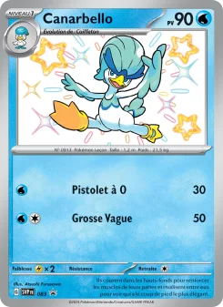 Carte Pokémon Canarbello — Promos Écarlate et Violet