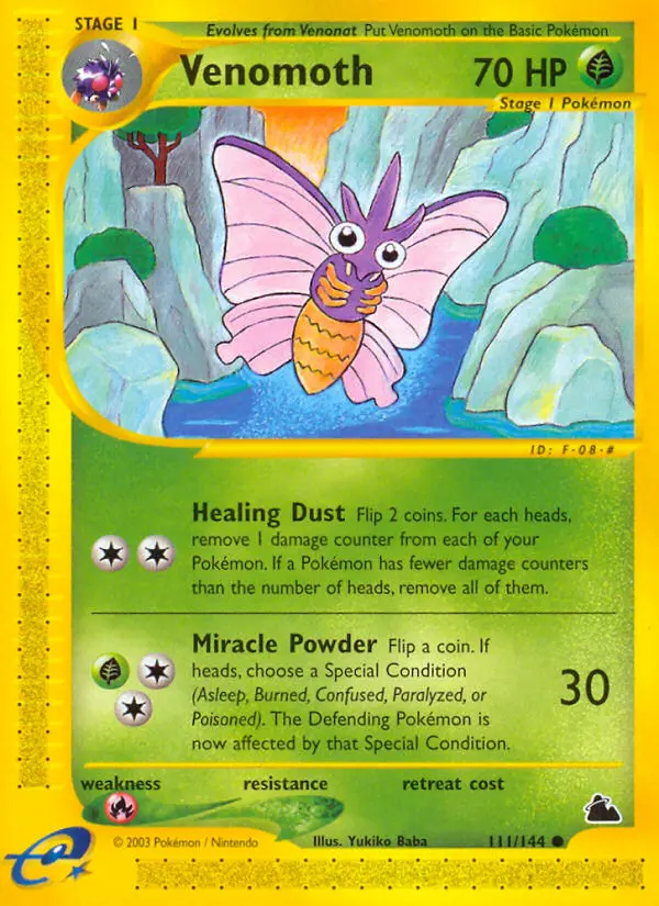 Carte Pokémon Aéromite — Skyridge