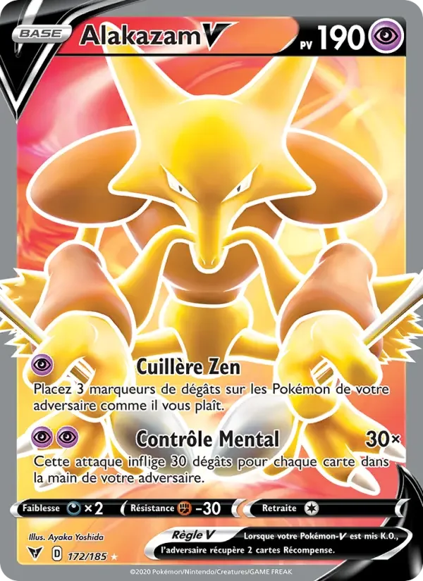 Carte Alakazam V