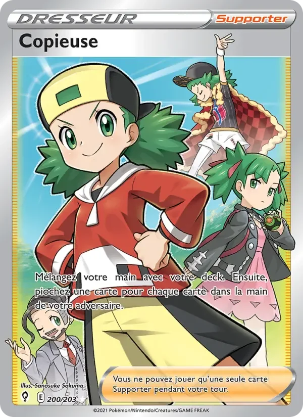 Carte Pokémon Copieuse — Évolution Céleste