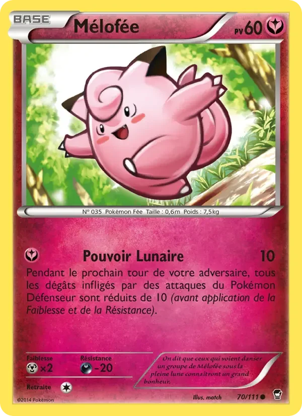 Carte Pokémon Mélofée — Poings Furieux