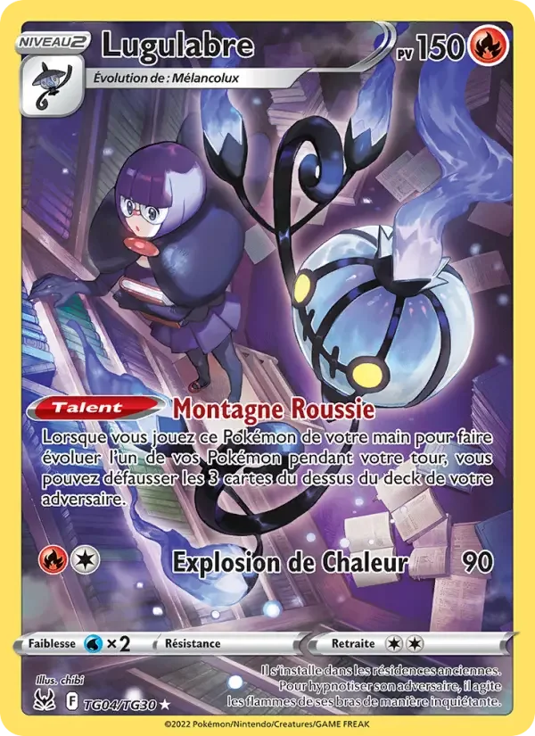 Carte Pokémon Lugulabre — Origine Perdue