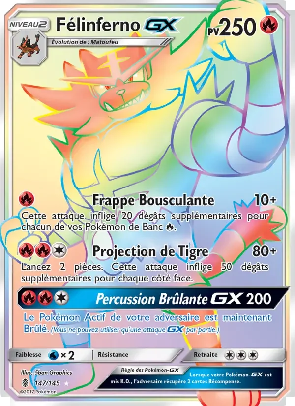 Carte Félinferno GX