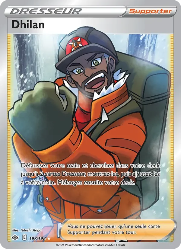 Carte Pokémon Dhilan — Règne de Glace