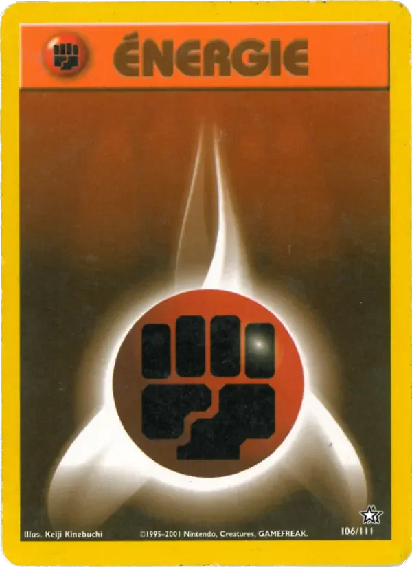 Carte Pokémon Énergie Combat — Neo Genesis